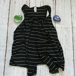 Rocker girl shrug